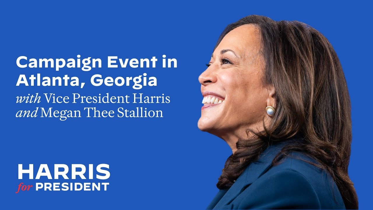 Harris for President Campaign Event in Atlanta with Vice President ...